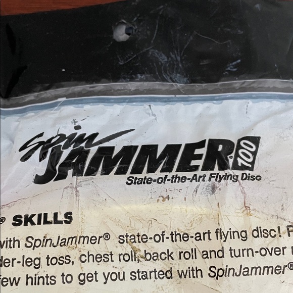 Vintage Spin Jammer 1000 Yellow Flying Disc New in Bag - Picture 6 of 7